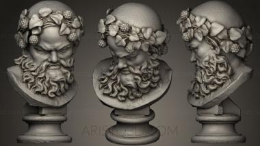 Busts and heads antique and historical (BUSTA_0135) 3D model for CNC machine